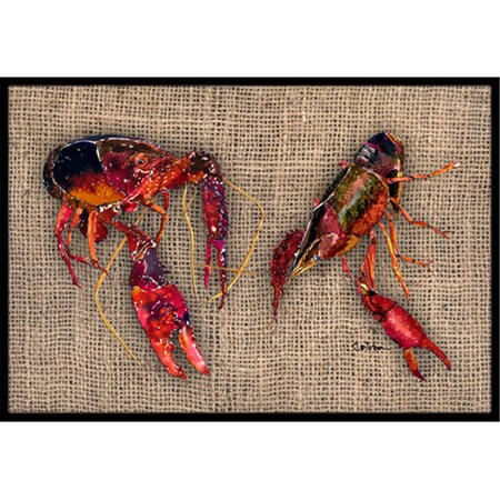 Carolines Treasures Crawfish Indoor Or Outdoor Doormat- 24 x 36 in. 8739JMAT